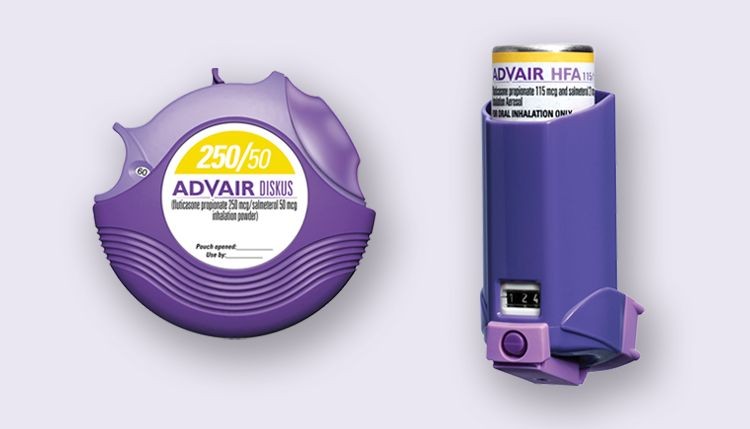 Advair Diskus HFA fluticasone salmeterol Inhaler Side Effects