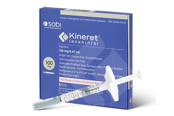 ANAKINRA - INJECTION Kineret side effects medical uses and drug interactions
