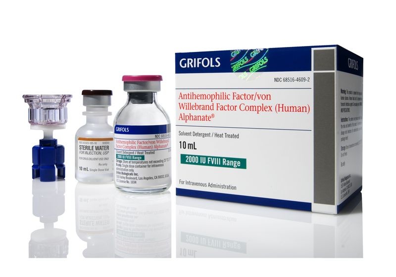 ANTIHEMOPHILIC FACTOR FACTOR VIII HUMAN - INJECTION Alphanate side effects medical uses and drug