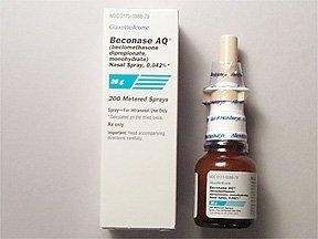 BECLOMETHASONE - NASAL Beconase Aq Vancenase Aq side effects medical uses and drug interactions