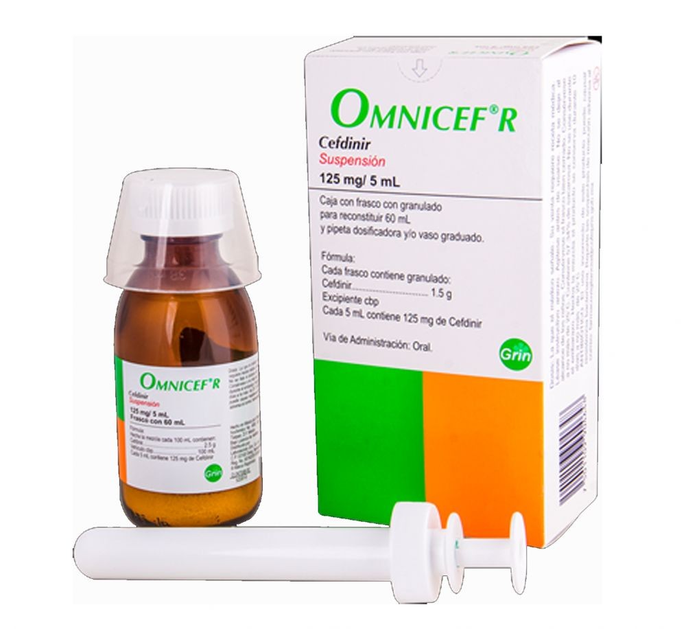 CEFDINIR SUSPENSION - ORAL Omnicef side effects medical uses and drug interactions