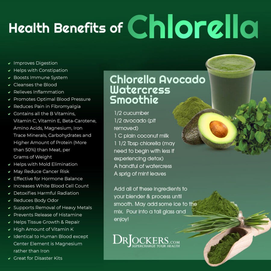 Chlorella Fibromyalgia CFS Uses Benefits Side Effects