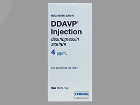 DESMOPRESSIN - INJECTION DDAVP side effects medical uses and drug interactions