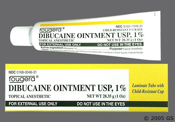 Dibucaine Ointment Skin Uses Side Effects Dosage