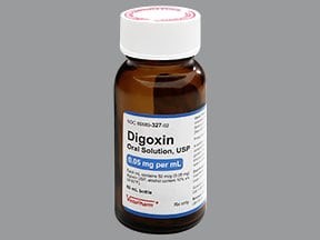 DIGOXIN - ORAL Lanoxicaps Lanoxin side effects medical uses and drug interactions