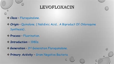 Doxycycline vs Levaquin levofloxacin