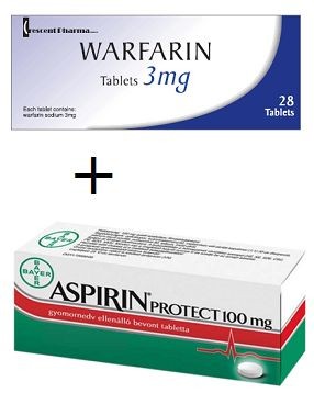 Aspirin vs Warfarin Coumadin Jantoven Side Effects Dosages
