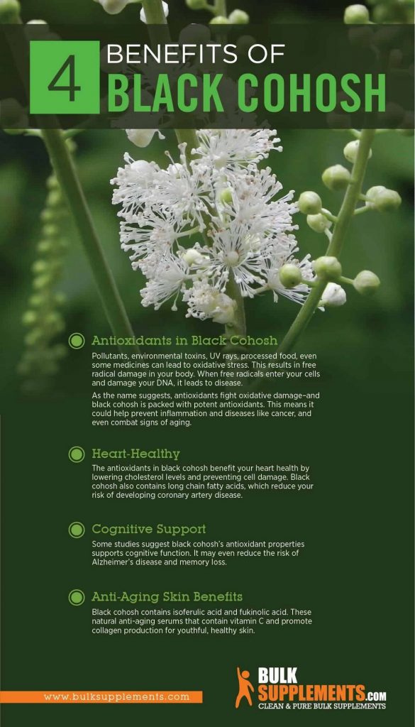 Black Cohosh Pain Relief Uses Side Effects Dosage Warnings
