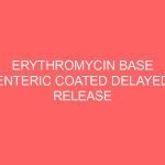 ERYTHROMYCIN BASE ENTERIC COATED DELAYED RELEASE – ORAL Ery-Tab Eryc PCE side effects medical uses