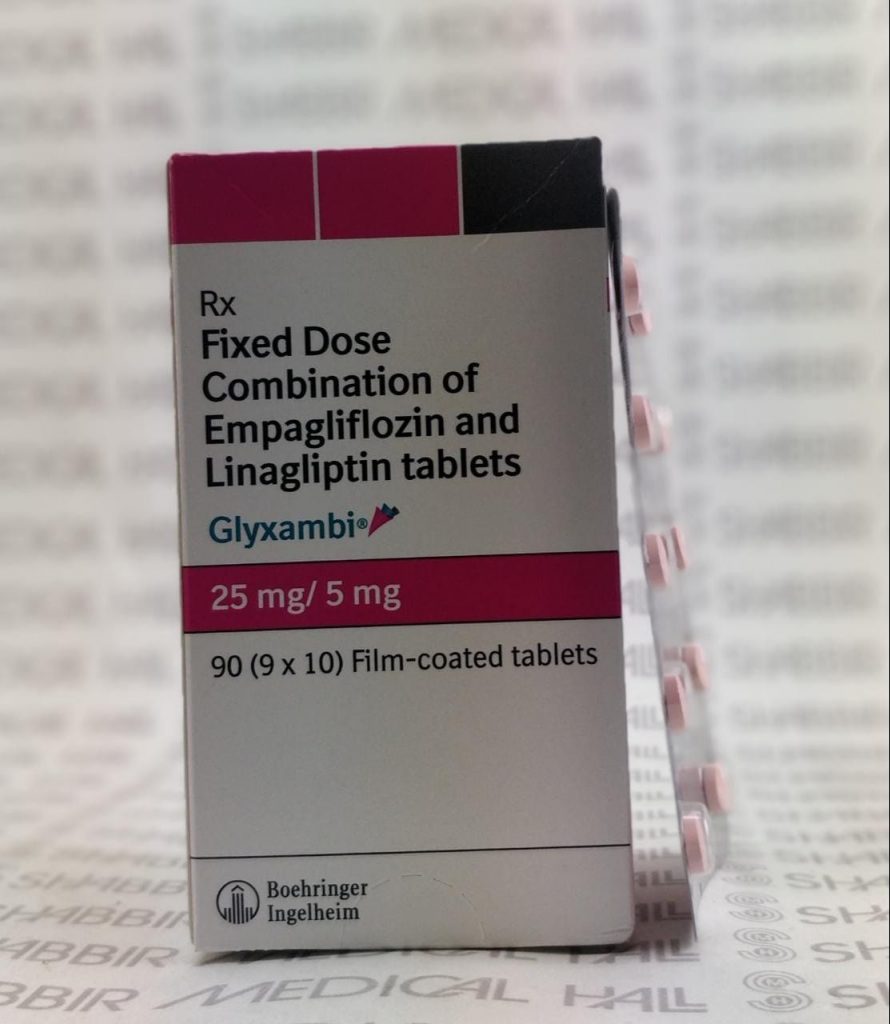 Glyxambi empagliflozin and linagliptin