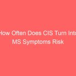How Often Does CIS Turn Into MS Symptoms Risk Factors