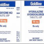 Hydroxyzine Vistaril vs hydralazine Apresoline