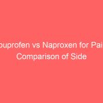Ibuprofen vs Naproxen for Pain Comparison of Side Effects Interactions