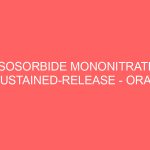 ISOSORBIDE MONONITRATE SUSTAINED-RELEASE – ORAL Imdur side effects medical uses and drug