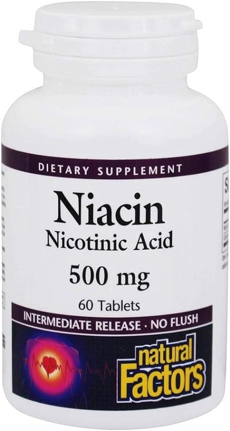 Lipitor atorvastatin vs niacin nicotinic acid vitamin B3