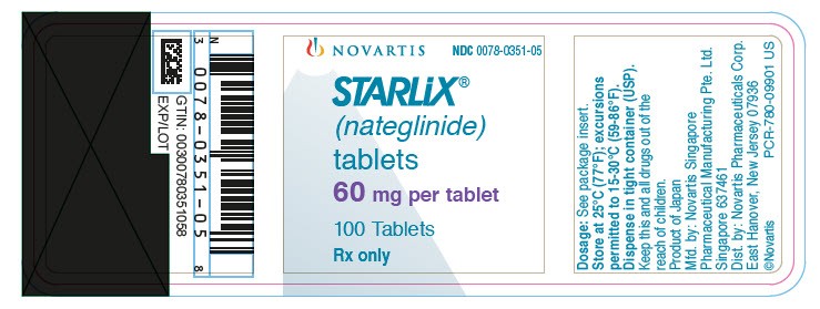 NATEGLINIDE – ORAL Starlix side effects medical uses and drug interactions