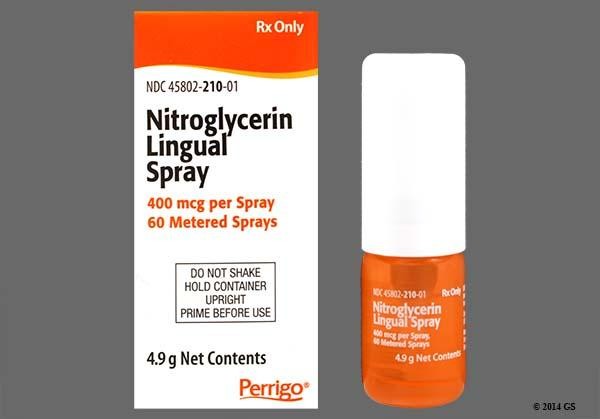 NITROGLYCERIN SPRAY – LINGUAL Nitrolingual side effects medical uses and drug interactions