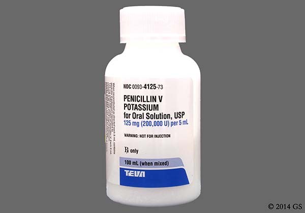 PENICILLIN V POTASSIUM – ORAL LIQUID Pen-Vee K Veetids side effects medical uses and drug