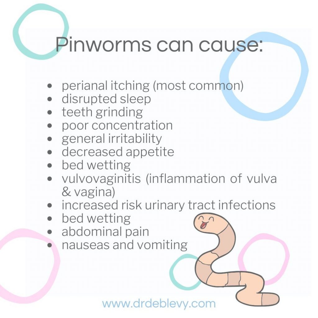 Pinworms in Children and Adults Treatment Symptoms Causes