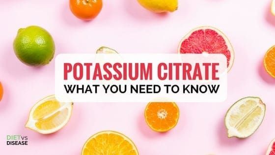 Potassium citrate Kidney Disease Uses Side Effects Warnings