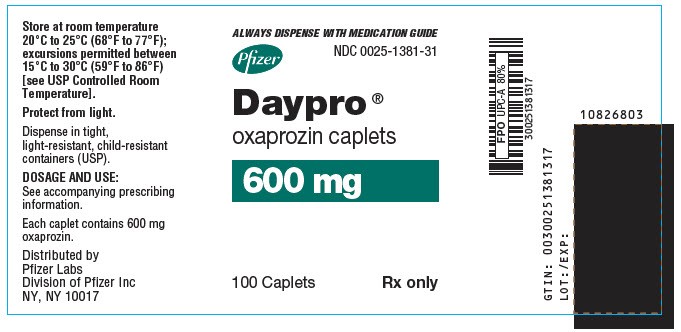 Side Effects of Daypro oxaprozin Interactions Warnings