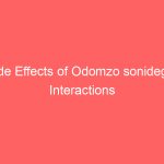 Side Effects of Odomzo sonidegib Interactions Warnings