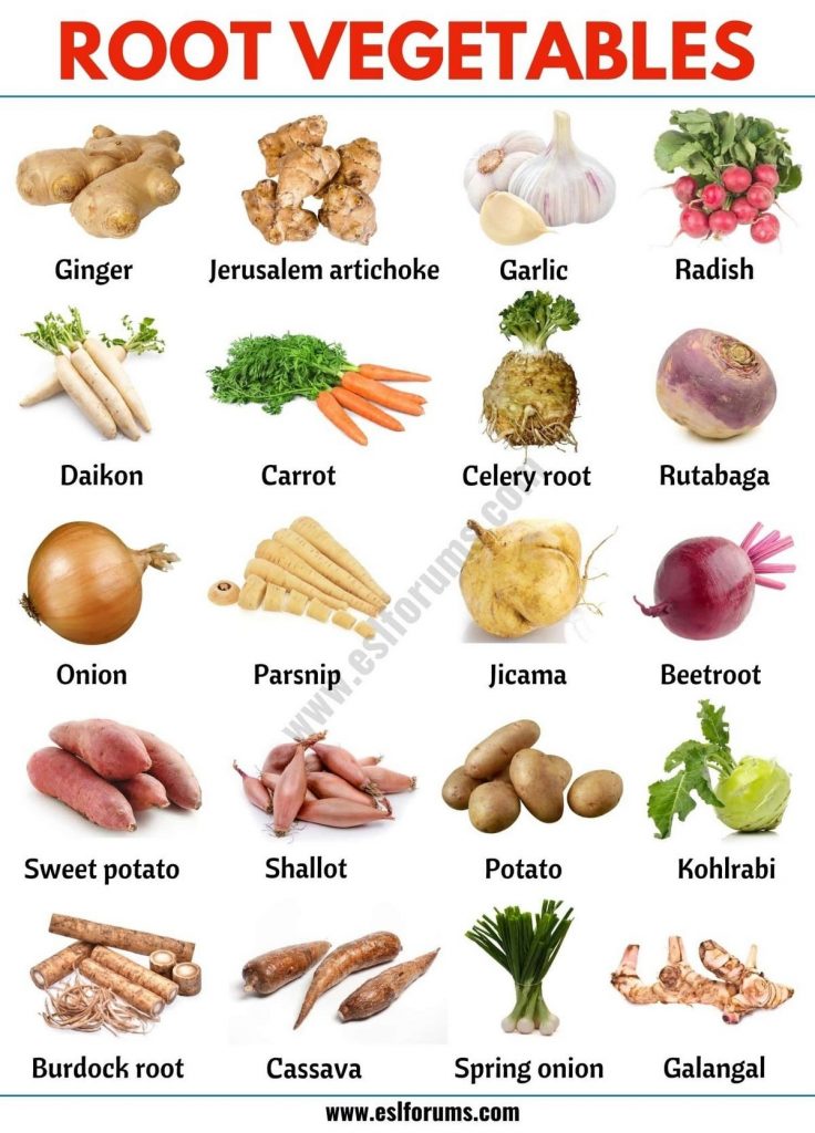 The 13 Healthiest Root Vegetables List of Veggies