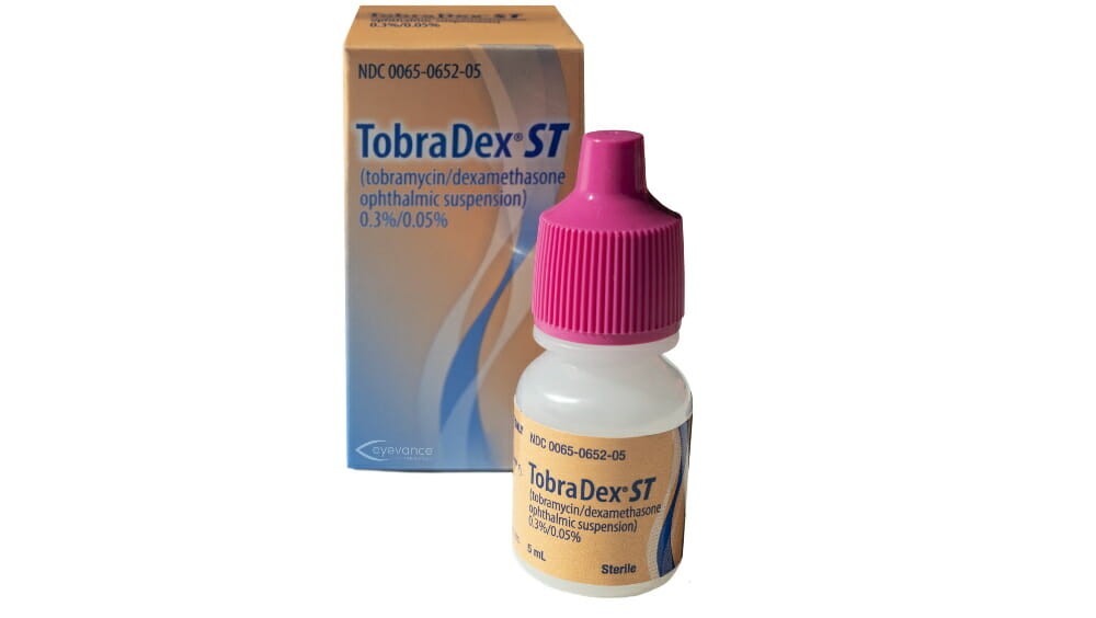 TOBRAMYCIN DEXAMETHASONE SUSPENSION – OPHTHALMIC Tobradex Tobradex ST side effects medical uses and