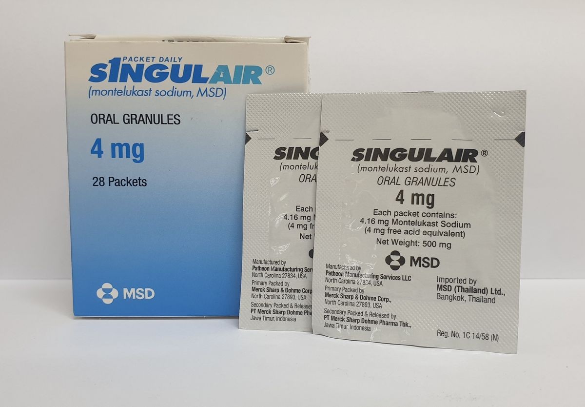 MONTELUKAST GRANULES - ORAL Singulair side effects medical uses and drug interactions