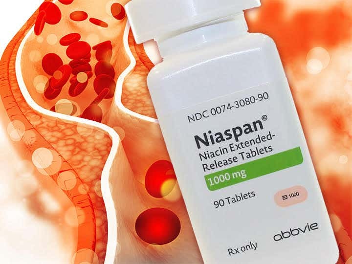 NIACIN EXTENDED-RELEASE - ORAL Niaspan side effects medical uses and drug interactions