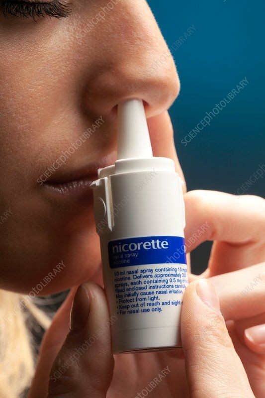 NICOTINE SPRAY - NASAL Nicotrol NS side effects medical uses and drug interactions