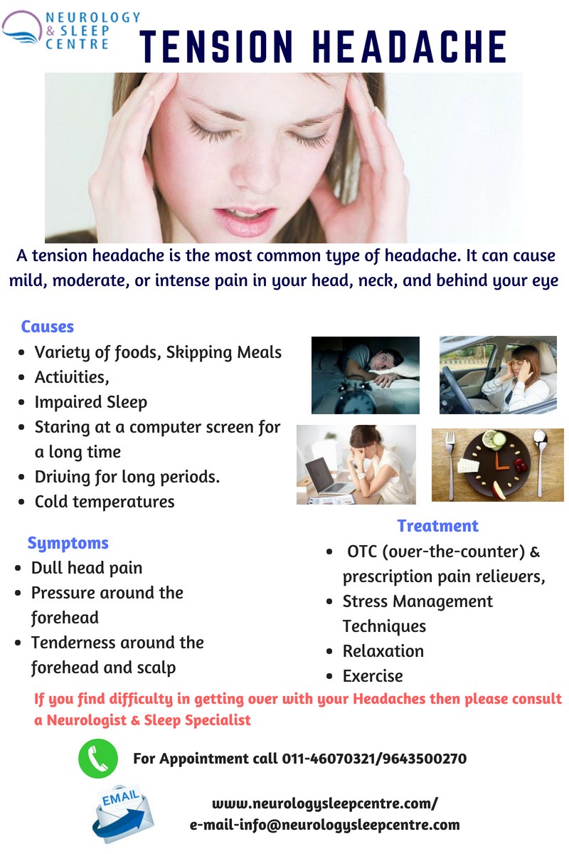 Tension Headache Symptoms Causes and Treatment