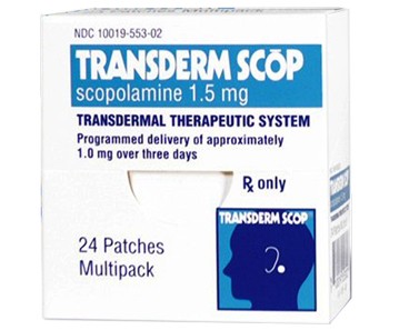 SCOPOLAMINE - TRANSDERMAL Transderm-Scop side effects medical uses and drug interactions