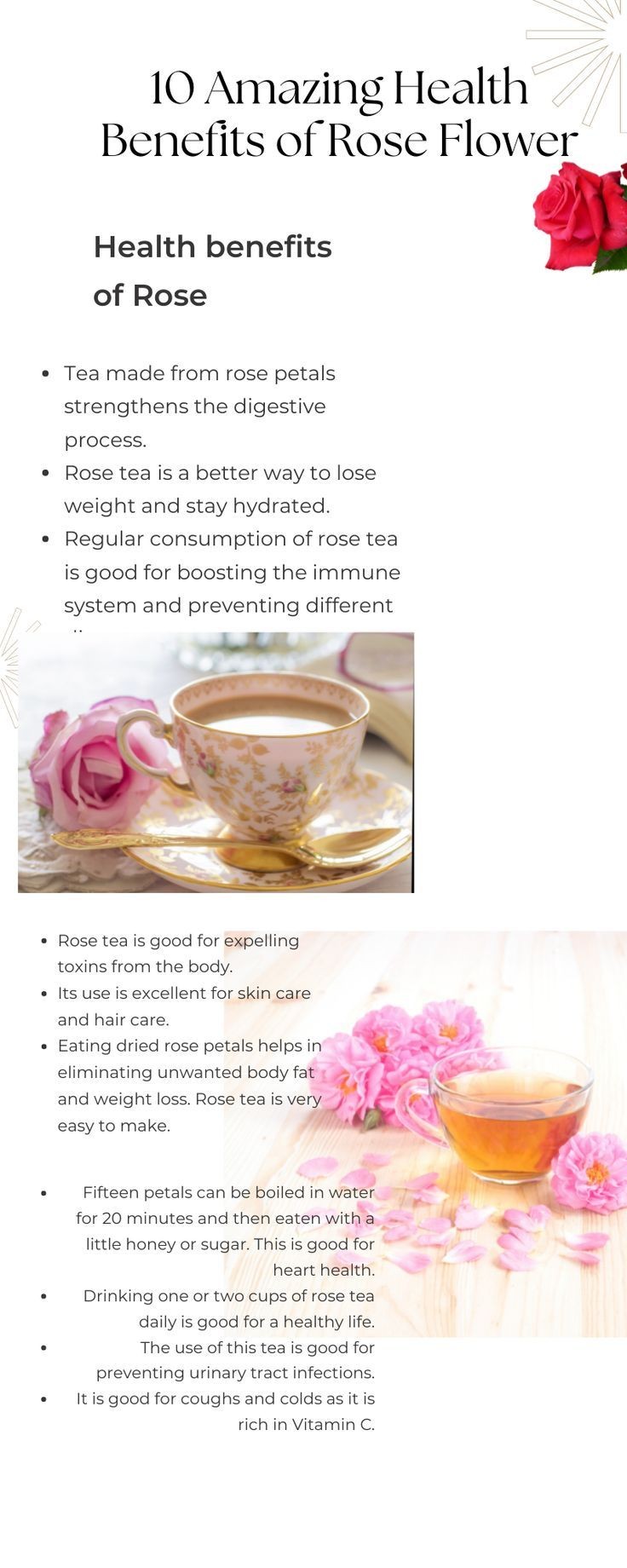 What Are the Health Benefits of Rose Tea and Can You Drink It Every Day